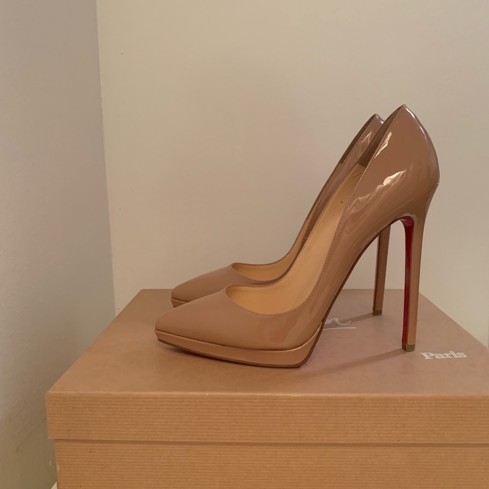 Christian Louboutin Pigalle Paten Leather Pumps